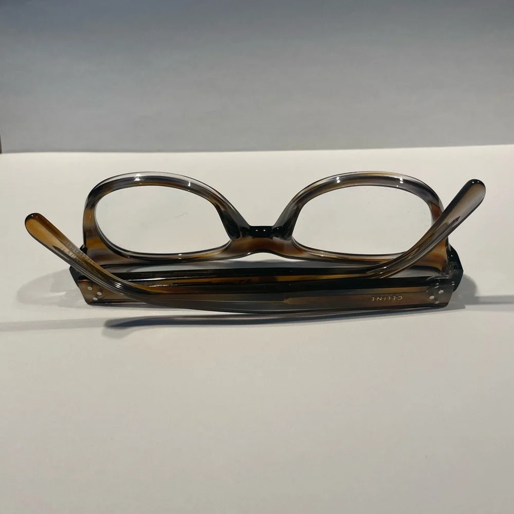 CELINE CL 50019I 055 BROWN HAVANA FRAME EYEGLASSES - Picture 10 of 11